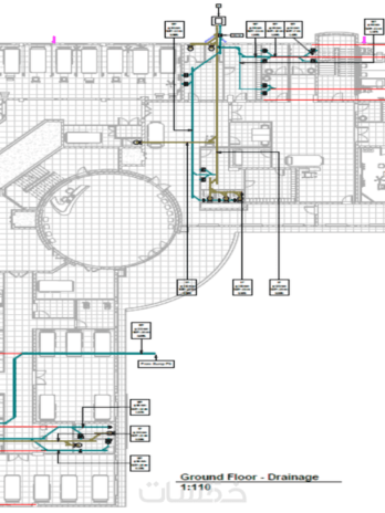طلب عرض اسعار لتنفيذ اعمال السباكة حسب المخطط المعتمد